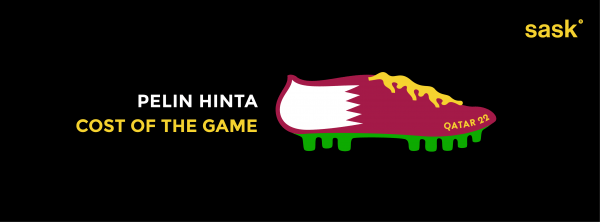 Pelin Hinta-kampanjan banneri jossa nappulakenkä